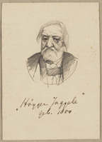 KT 1989 088
<br/>
Portret van de 103-jarige Högger Jaggele (geb. 1800)
<br/>
<em>Anoniem (19de eeuw)</em>